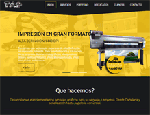Tablet Screenshot of graficataf.com